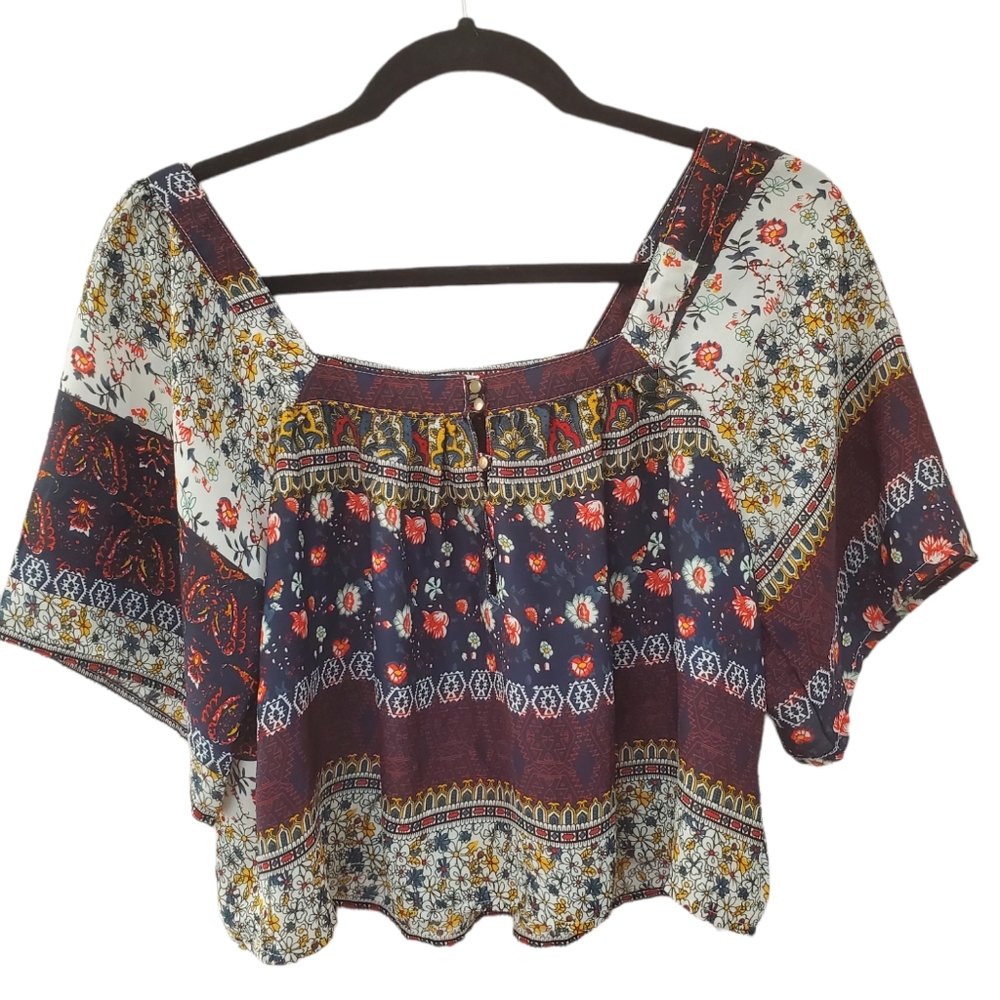Crop Top, Diva Boho Small